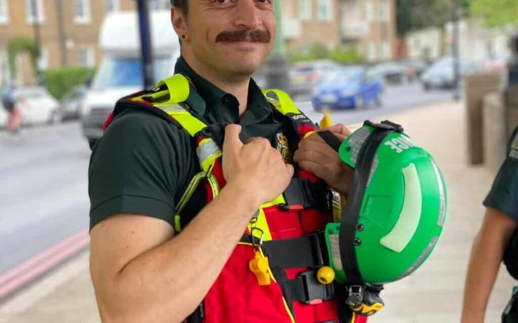 Paramedic goes to great lengths to get his dream job at London Ambulance Service