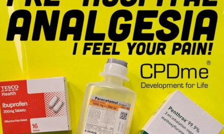 Pre hospital analgesia – I feel your pain
