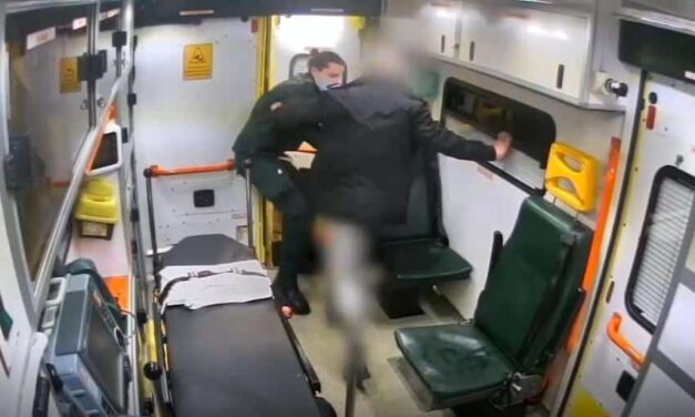 Shocking video shows London Ambulance Service medic abuse