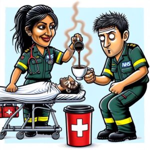 Paramedic coffee fix