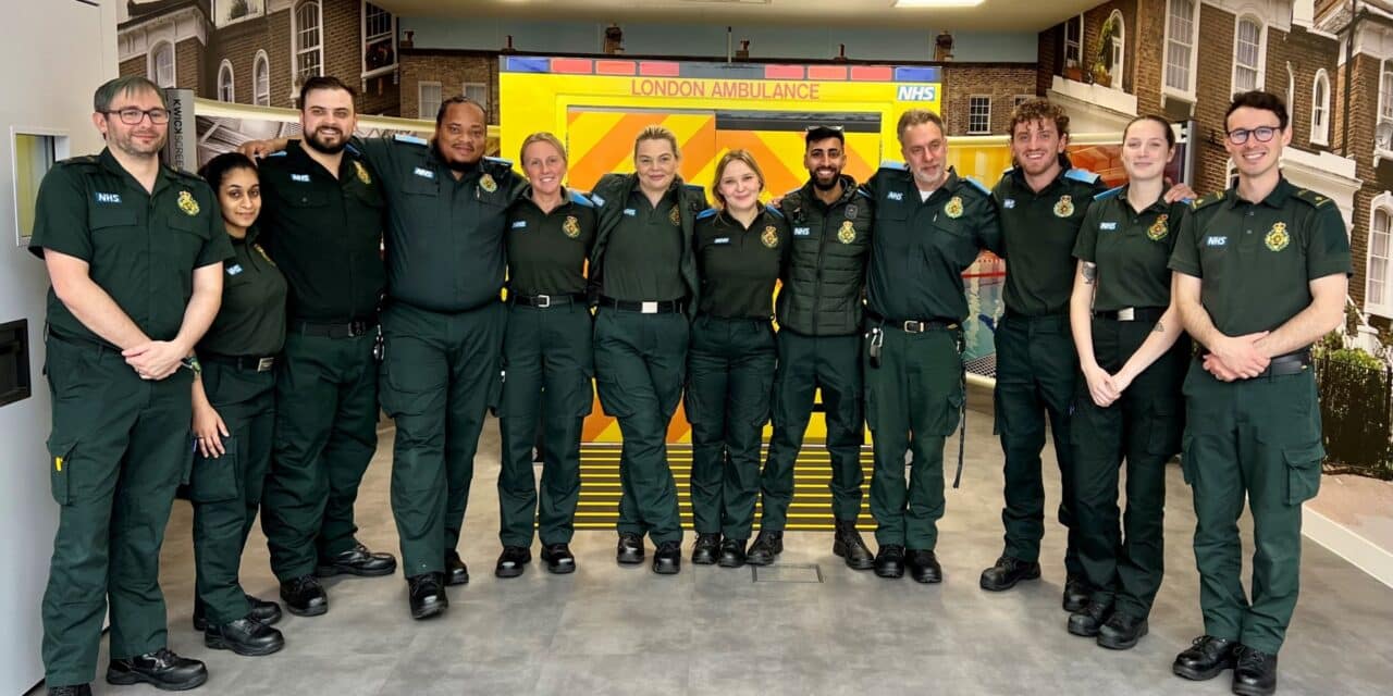 London Ambulance Service becomes national leader for apprenticeships in the UK