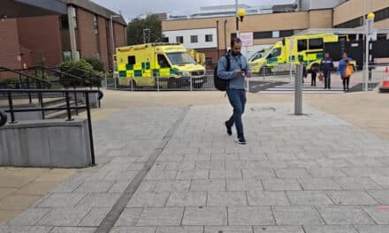 Ambulance queues at Ipswich Hospital’s new A&E block