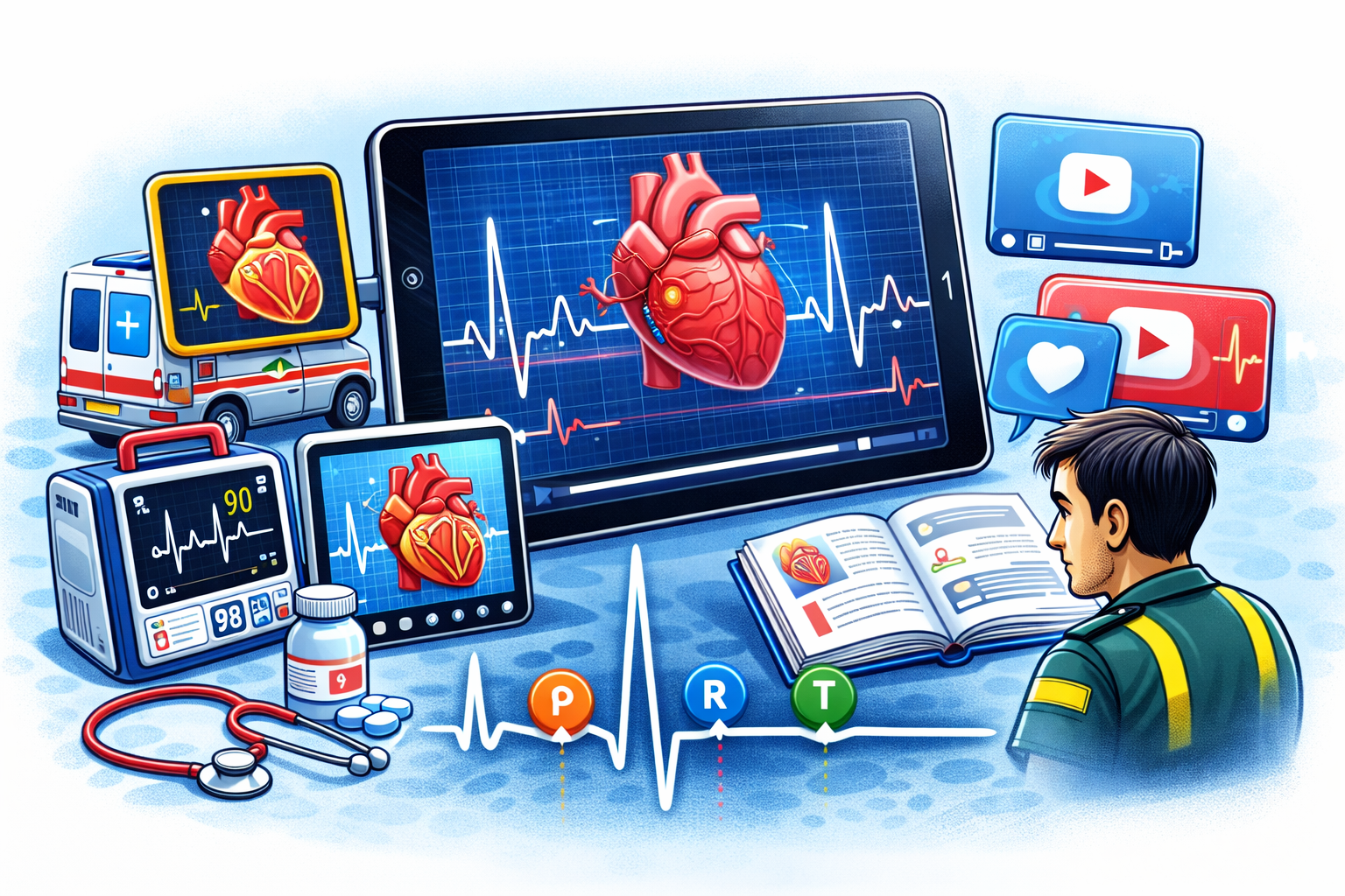 Awesome ECG Animations for learning - EMSUK LEARNING