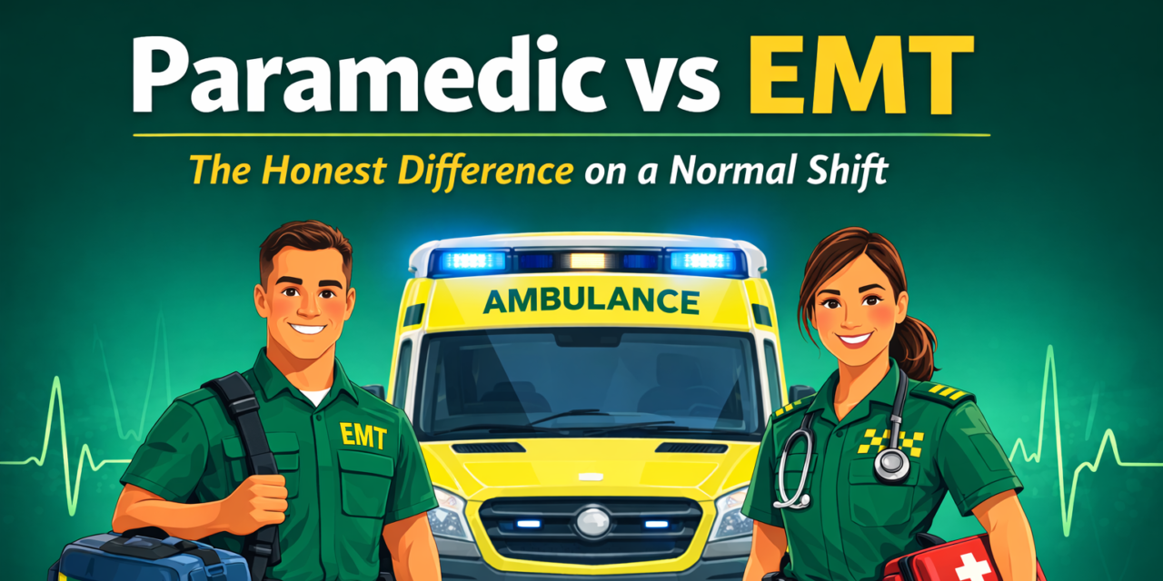 Paramedic vs EMT: Is the Difference really so big