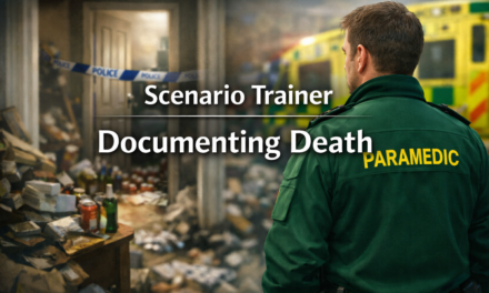 Unexpected Death at Home: Paramedic Documentation Scenario